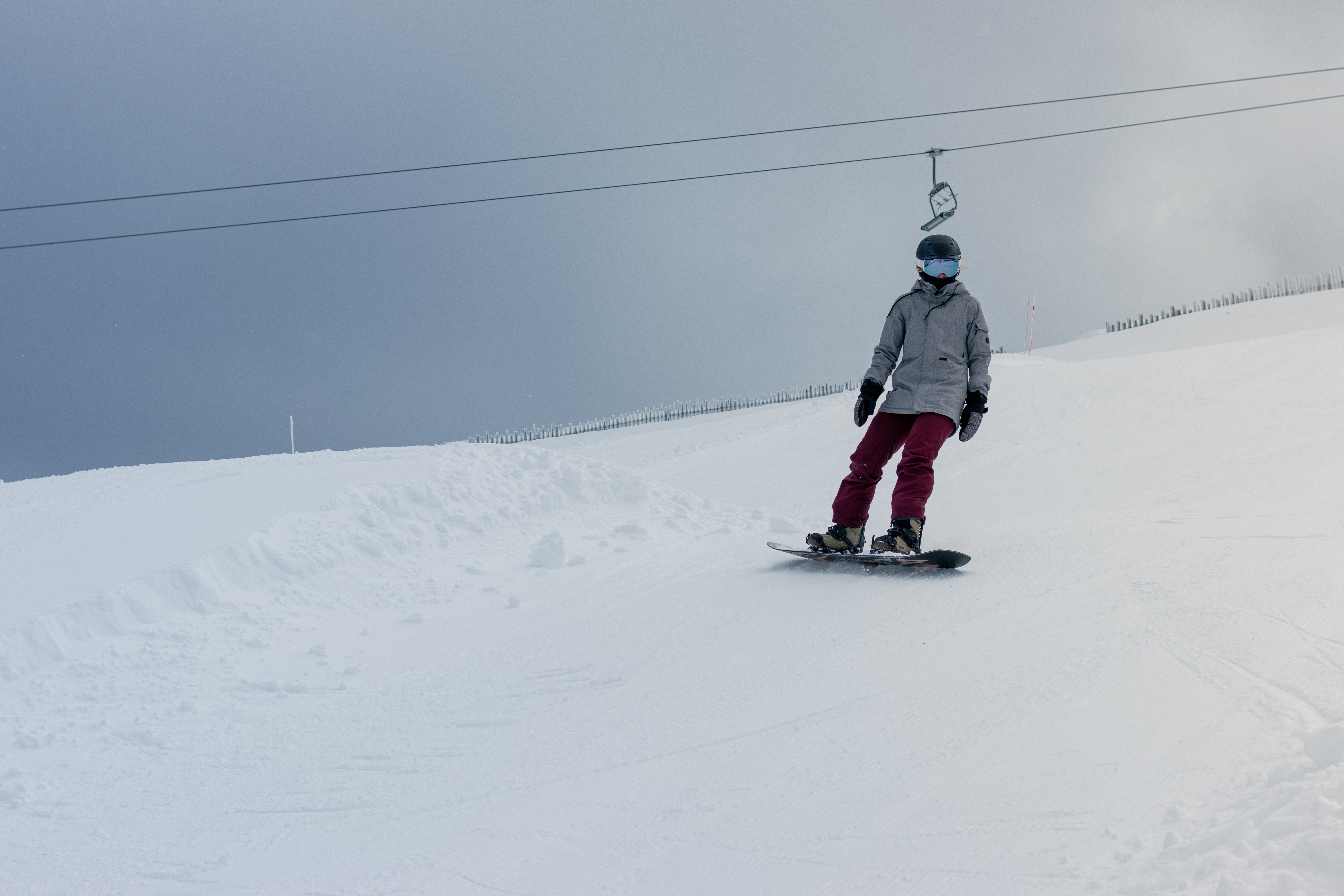 Snowboarderin